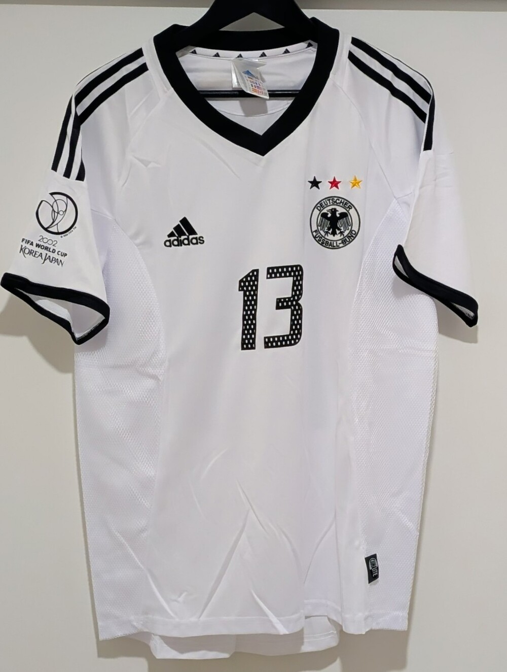 Germany Michael Ballack Retro Jersey 2002 World Cup White